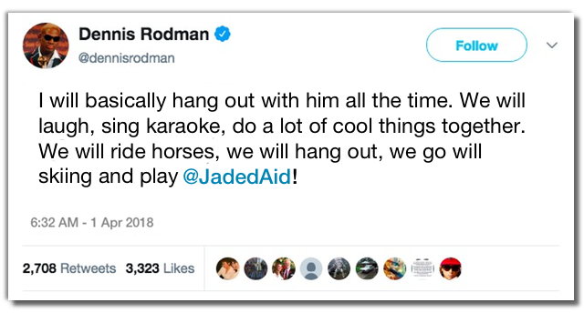 dennis rodman diplomacy jadedaid